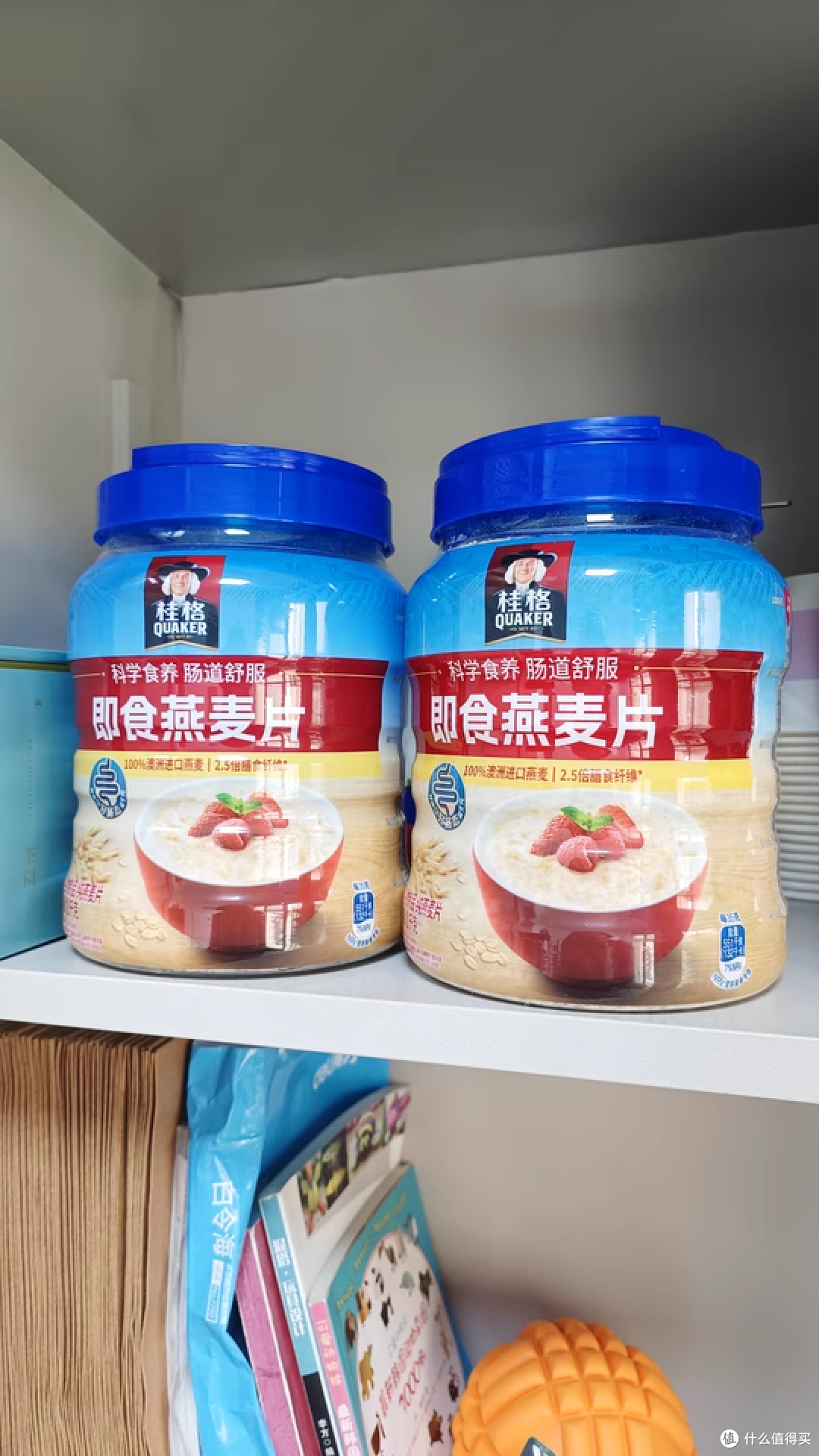 桂格原味即食燕麦片:1000g 罐装,装满清晨的实在与温暖