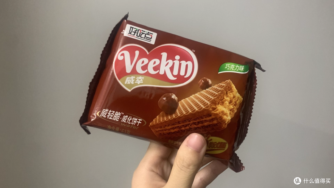 好吃点威轻脆巧克力威化:63g 里藏着的层层酥脆惊喜