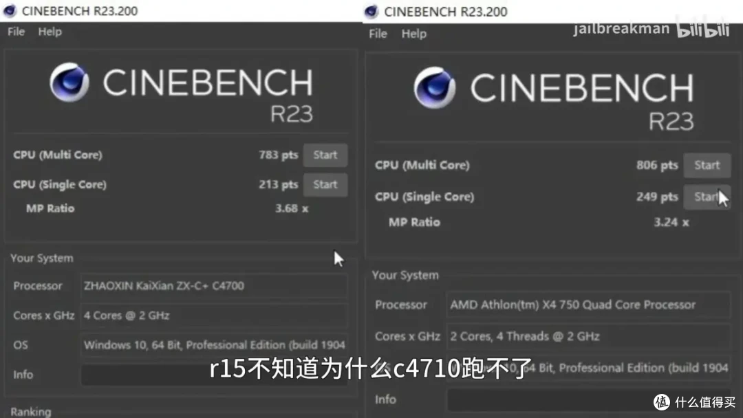 国产低功耗cpu如何？同频下兆芯c4710打得过x4 750吗？