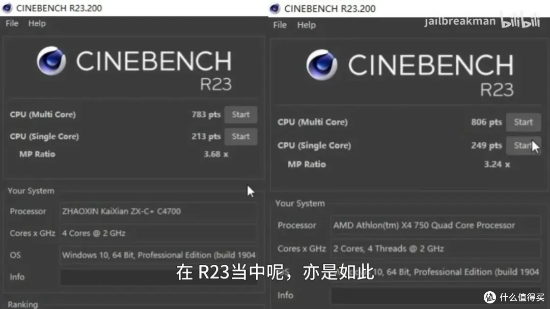 国产低功耗cpu如何？同频下兆芯c4710打得过x4 750吗？