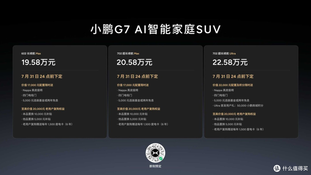 极致AI科技与满配舒适兼得,跨时代的AI汽车小鹏G7正式上市