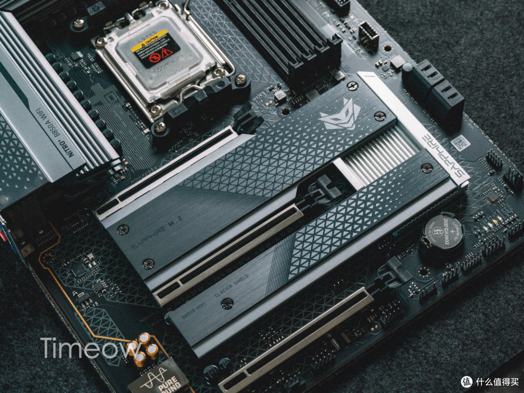 全金属装甲 AMD大板之选 蓝宝石NiTRO氮动B850A主板装机评测