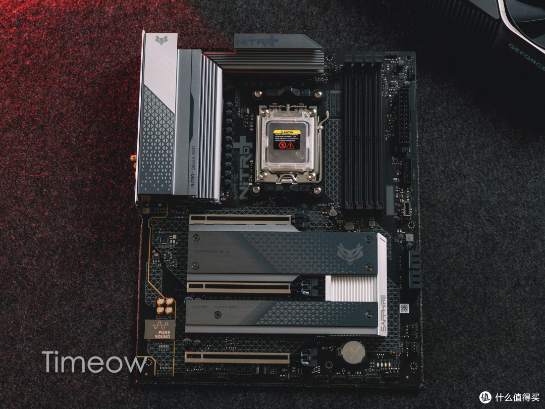 全金属装甲 AMD大板之选 蓝宝石NiTRO氮动B850A主板装机评测