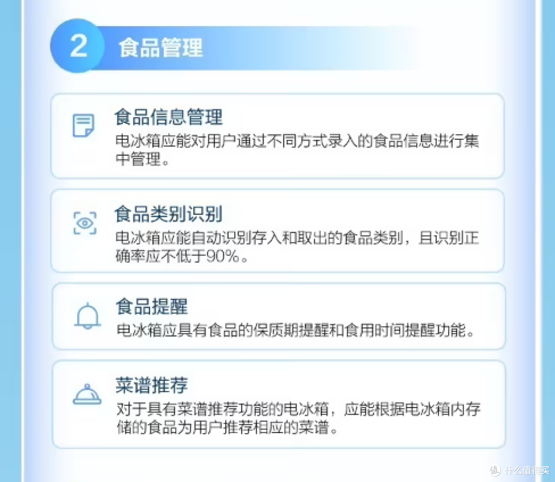 智能电冰箱划分 1~5 星智能等级,新国标 12 月 1 日正式实施