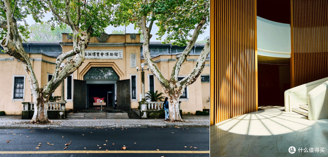 我镜头里的杭州：北山路西湖博览会博物馆和中国丝绸博物馆。在熟悉的城市里发掘不一样的美。