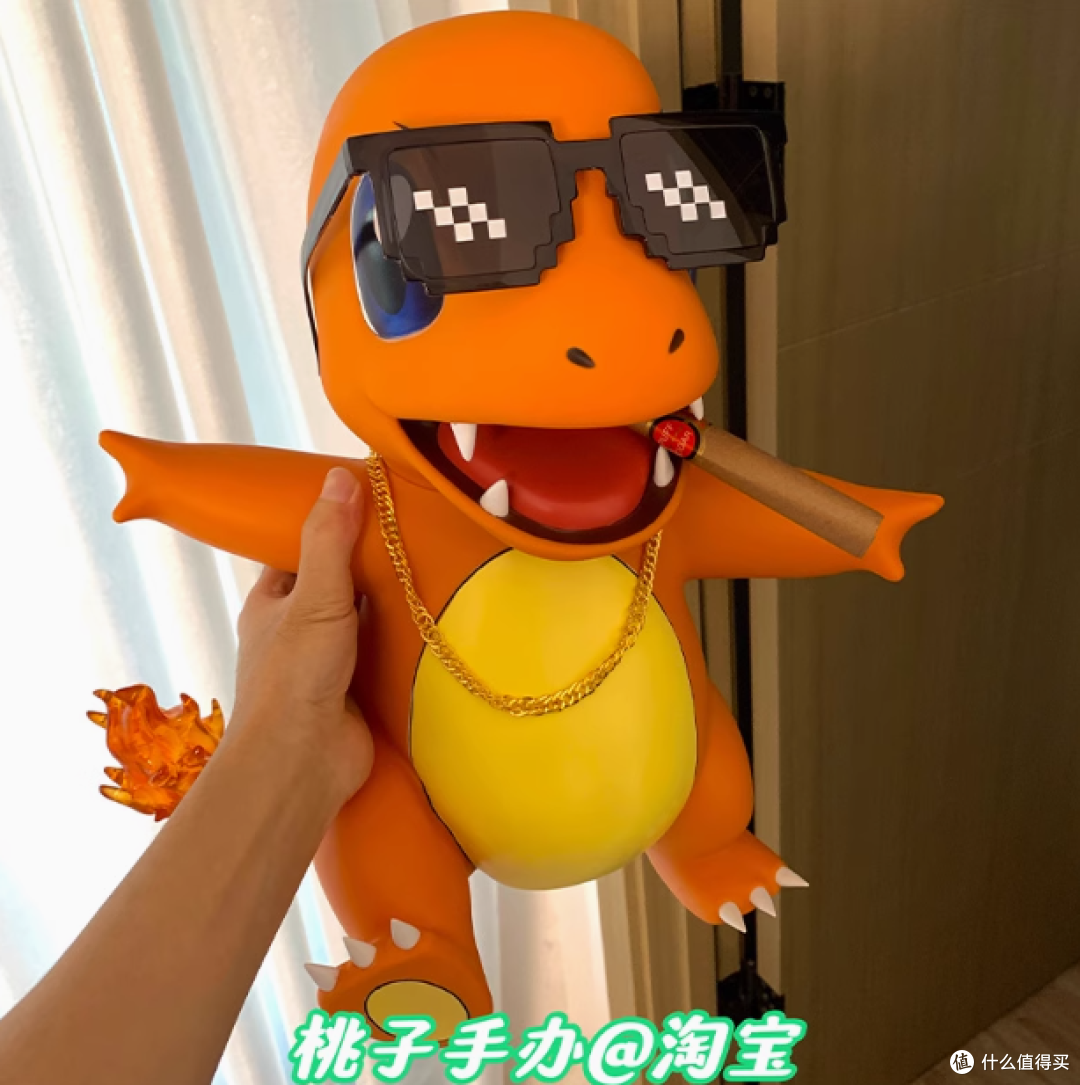 神奇宝贝杰尼龟皮卡丘小火龙模型摆件，带你重回童年宝可梦世界