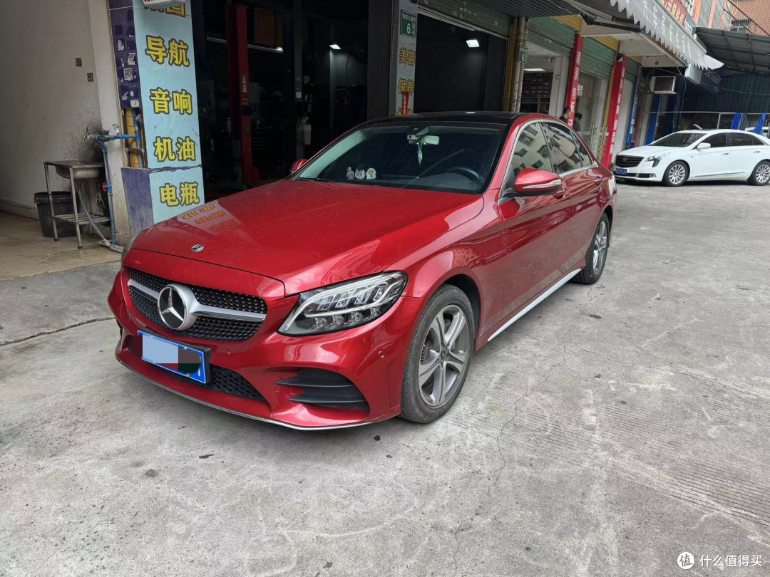 奔驰C260L 103048KM空调故障排查