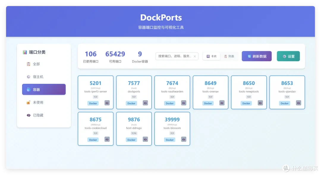 NAS记不住端口?我开发了一款自动端口管理工具,强迫症最爱!