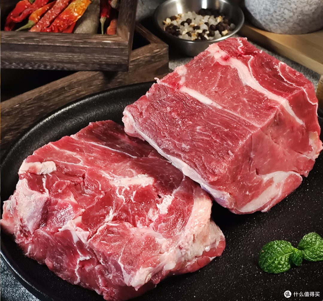 高品质牛肉选择:祁连牧歌国产原切大块上脑牛肉
