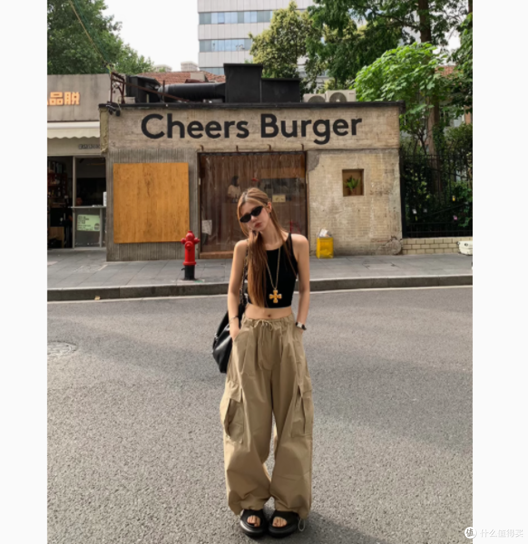 韩系松弛感 | 一澜工装裤,夏日 C 位神裤