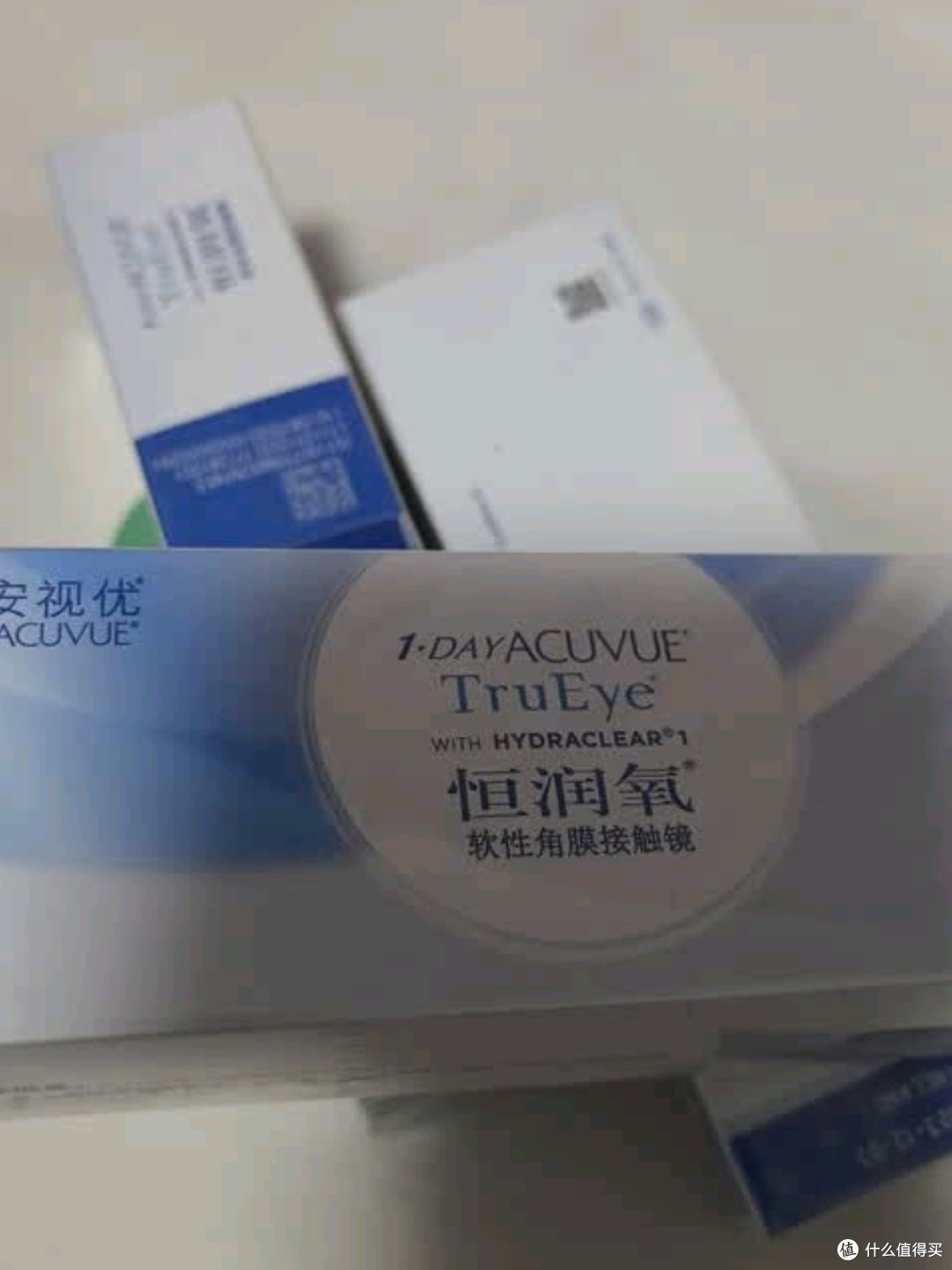 强生安视优隐形眼镜近视透明硅水凝胶恒润氧舒适日抛水润30片 