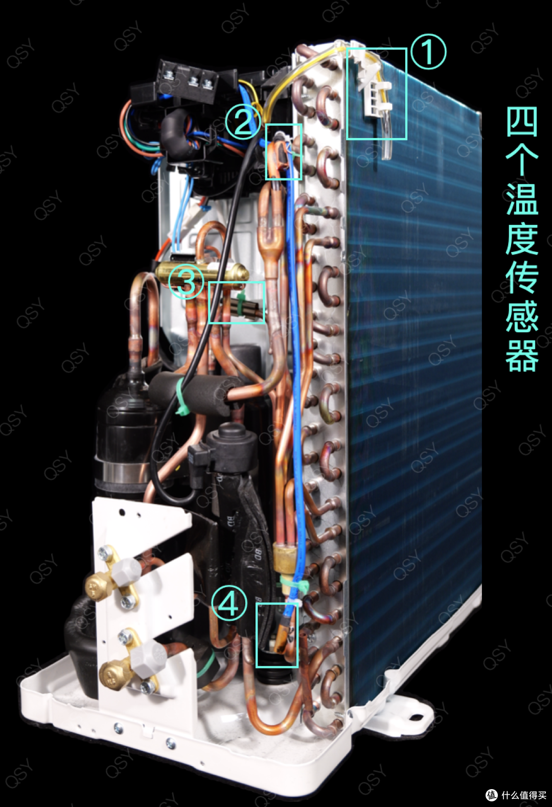 小米健康风Pro 1.5匹空调拆机 物理双层柔风 全能水桶机