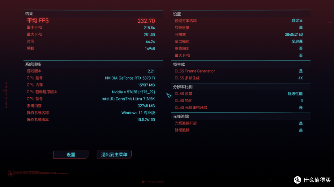 2025年七月装机配置分享:265K+5070Ti星曜LUNA+沐光V海景房