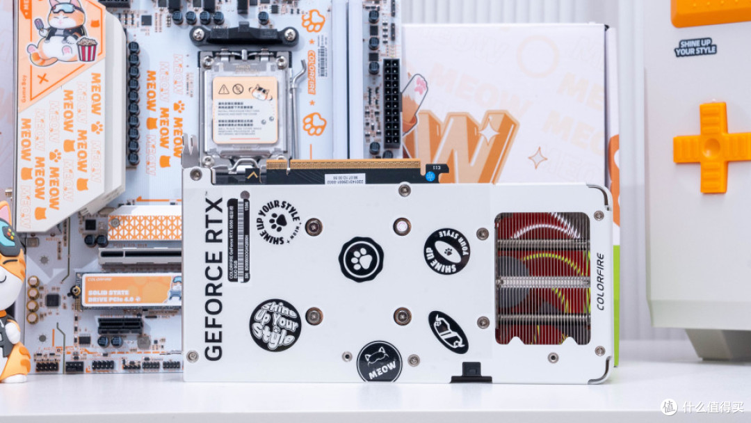 七彩虹橘猫全家桶:RTX 5050 橘猫显卡首发评测分享
