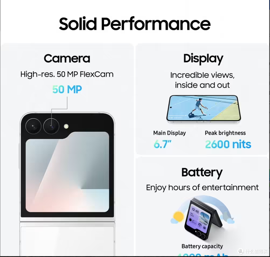 三星 Galaxy Z Fold7/Flip7/Flip7 FE折叠手机宣传图和参数曝光