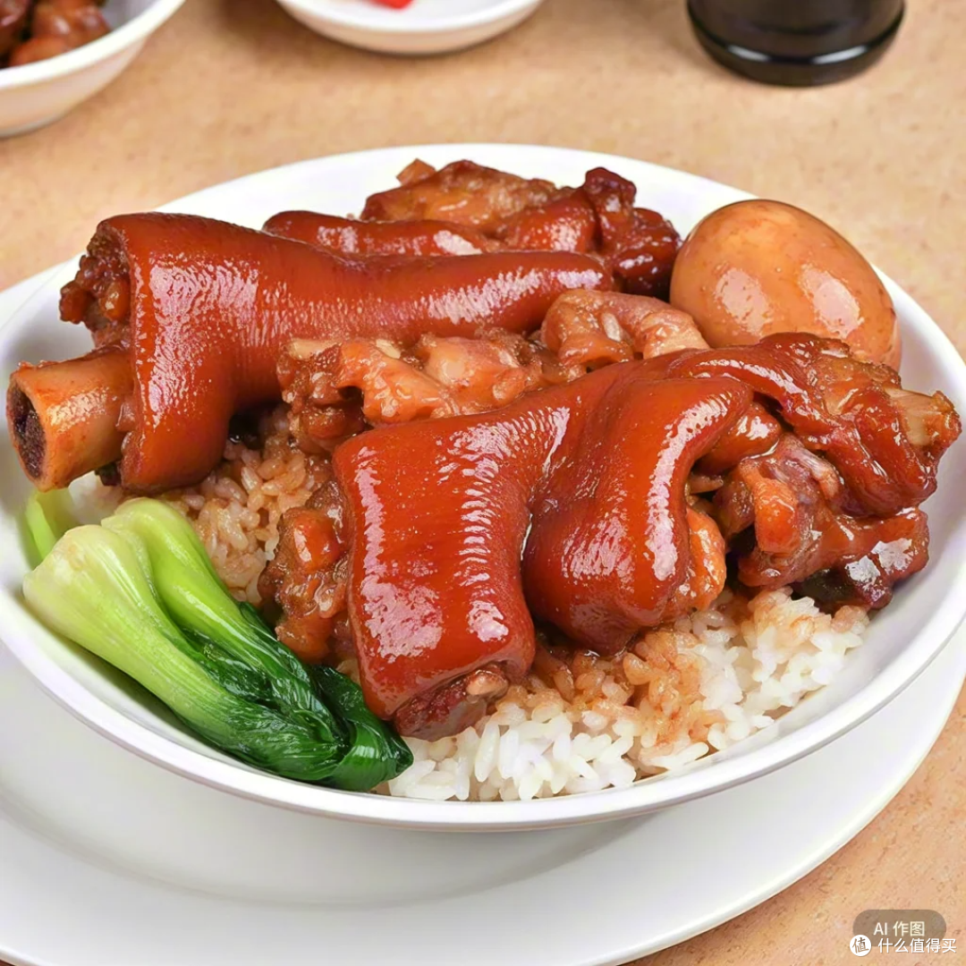 肥而不腻，卤香四溢！猪脚饭的市井美味传奇