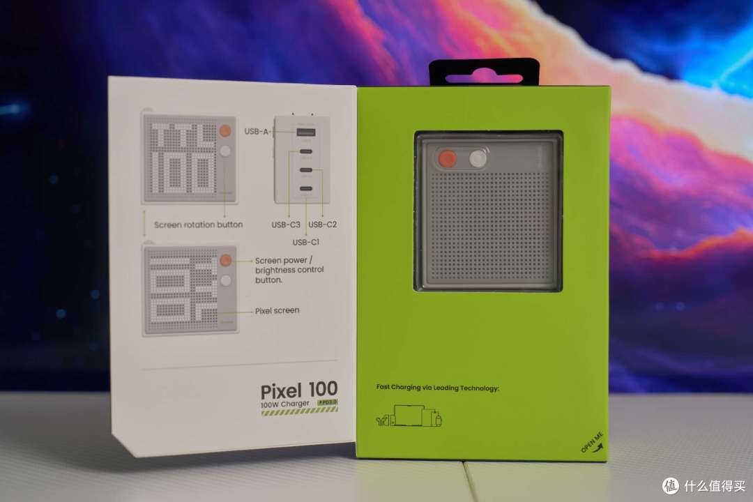 出游好伴侣,闪极随行Mini2充电宝+点阵屏充电器