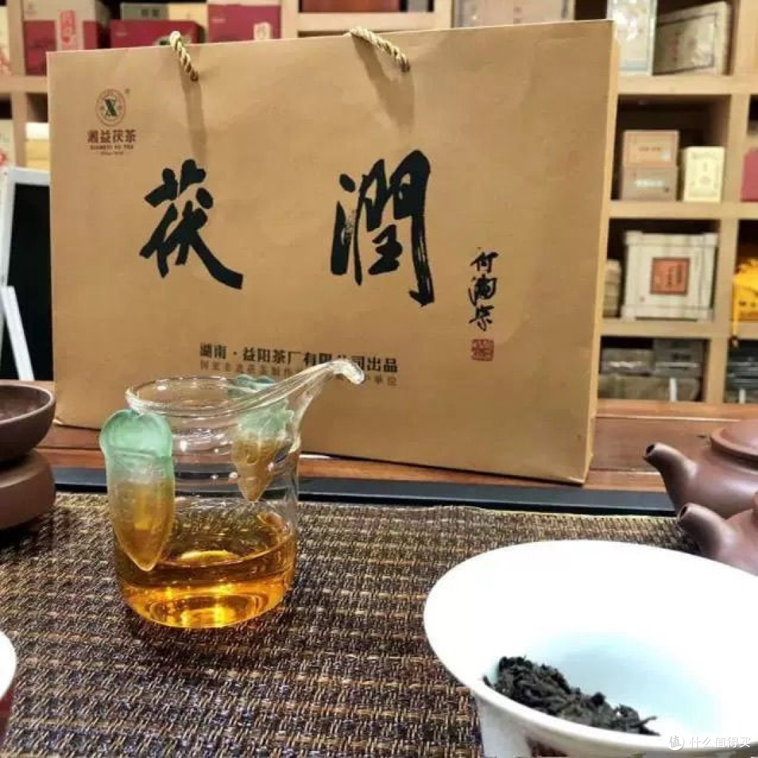 湘益金花黑茶:6年陈香