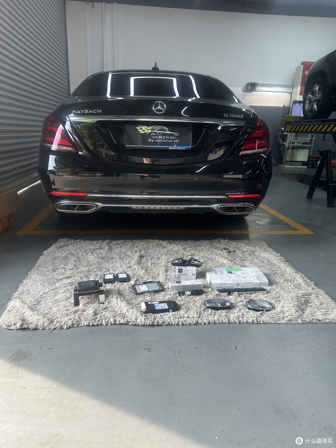 20款迈巴赫S450升级L2智驾23P辅助驾驶 顶棚喇叭