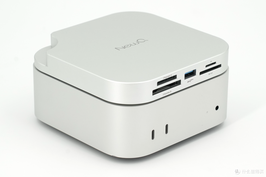 支持CFexpress内存卡,NewQ Mac mini扩容底座开箱评测
