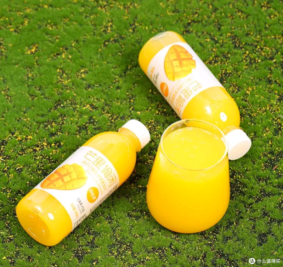 网红芒果汁360ml瓶装0脂饮品夏日里的酸甜解腻好搭档