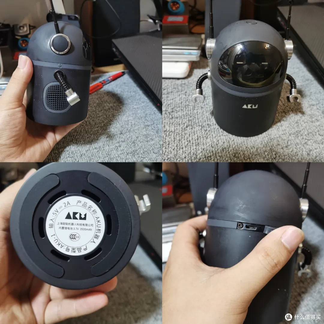 23.99的智能“机器人”！自带屏幕LIUNX 系统，双喇叭+小智_智能音箱_什么值得买