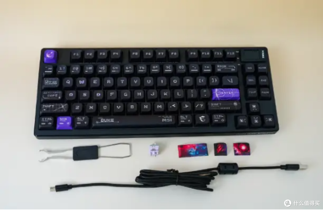 微星FORGE GK600 W方程式深度体验:三模连接+全键热插拔真香!