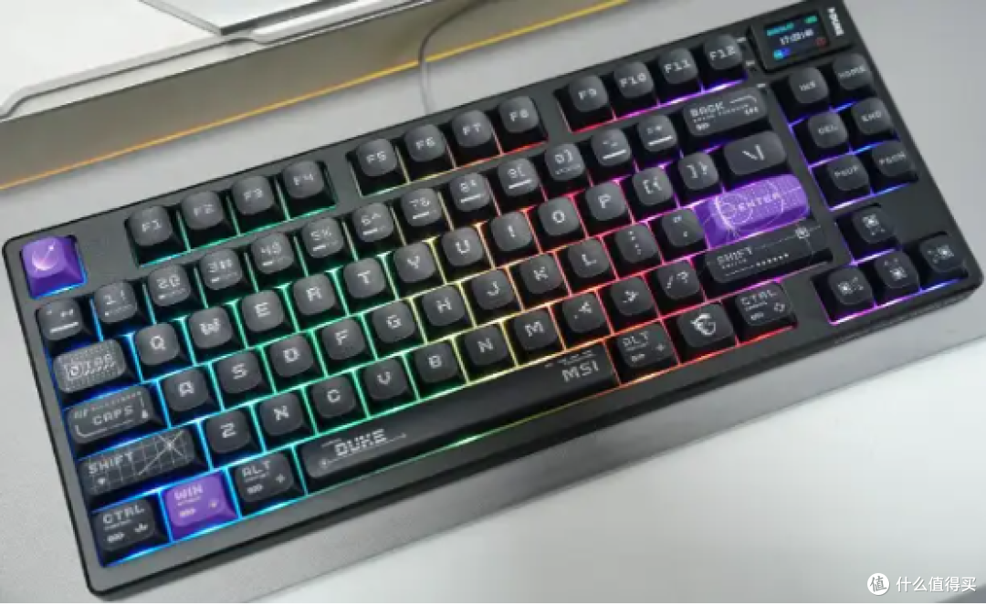 微星FORGE GK600 W方程式深度体验:三模连接+全键热插拔真香!