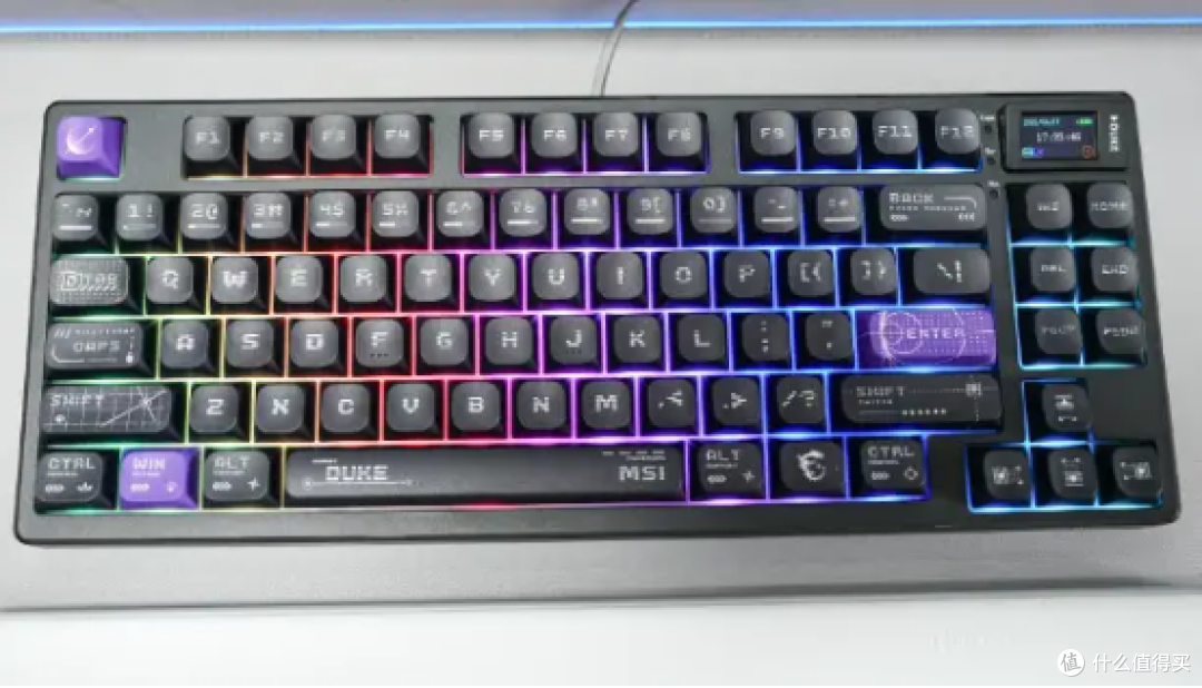 微星FORGE GK600 W方程式深度体验：三模连接+全键热插拔真香！