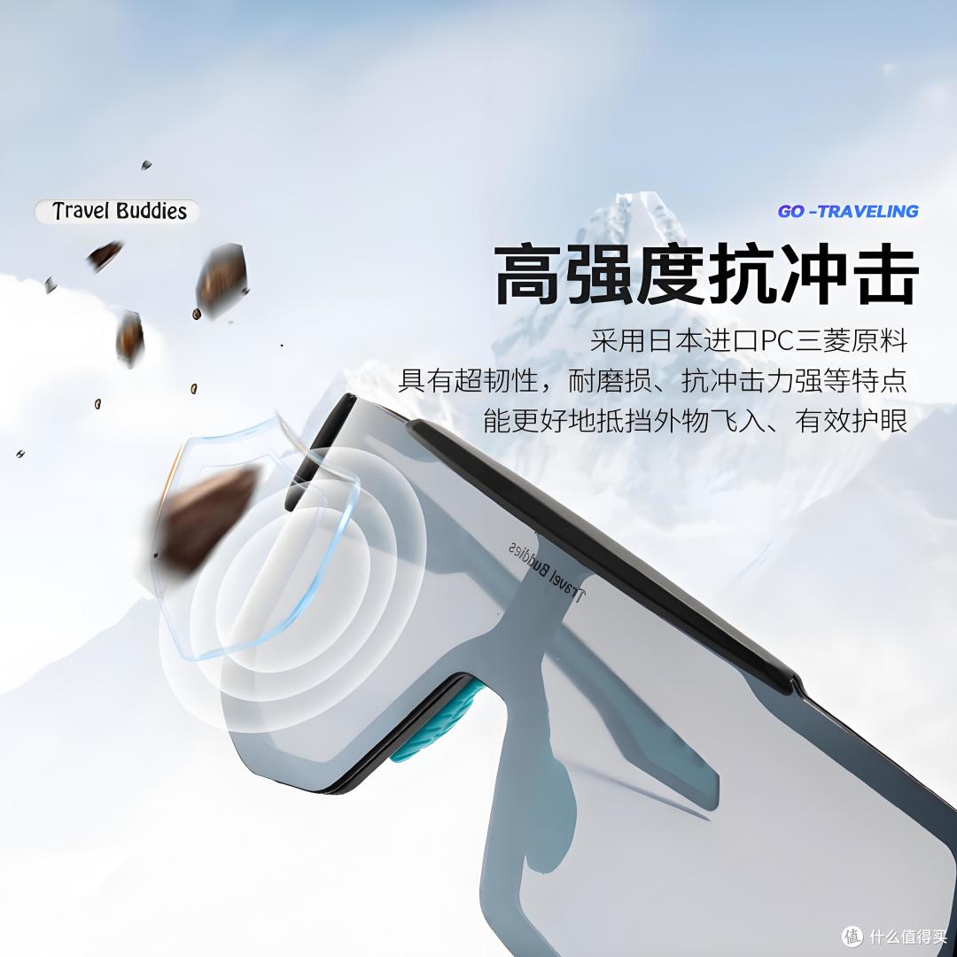 眼镜大赏 C 位预定!travel buddies 骑行眼镜,细节控爱了