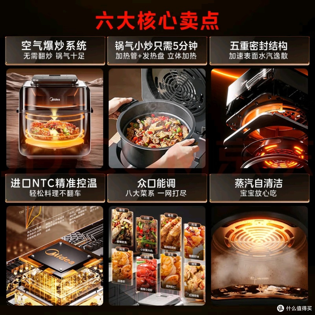 轻松烹饪,美的空气炒锅体验