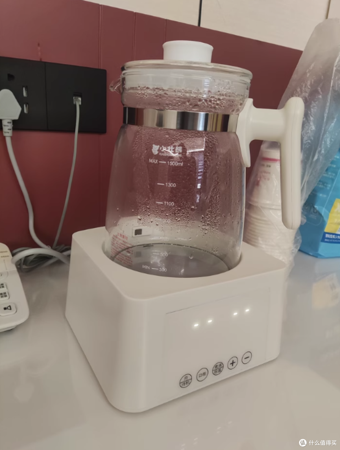 小壮熊全玻璃恒温壶:品质生活的贴心之选