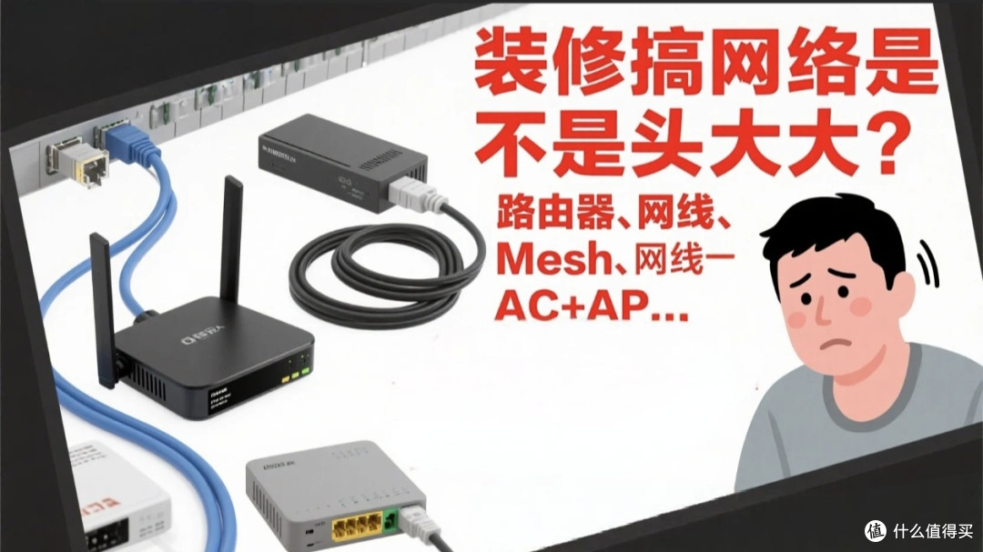WiFi布网别踩坑！新手小白的3个血泪教训，看完秒懂家怎么装网