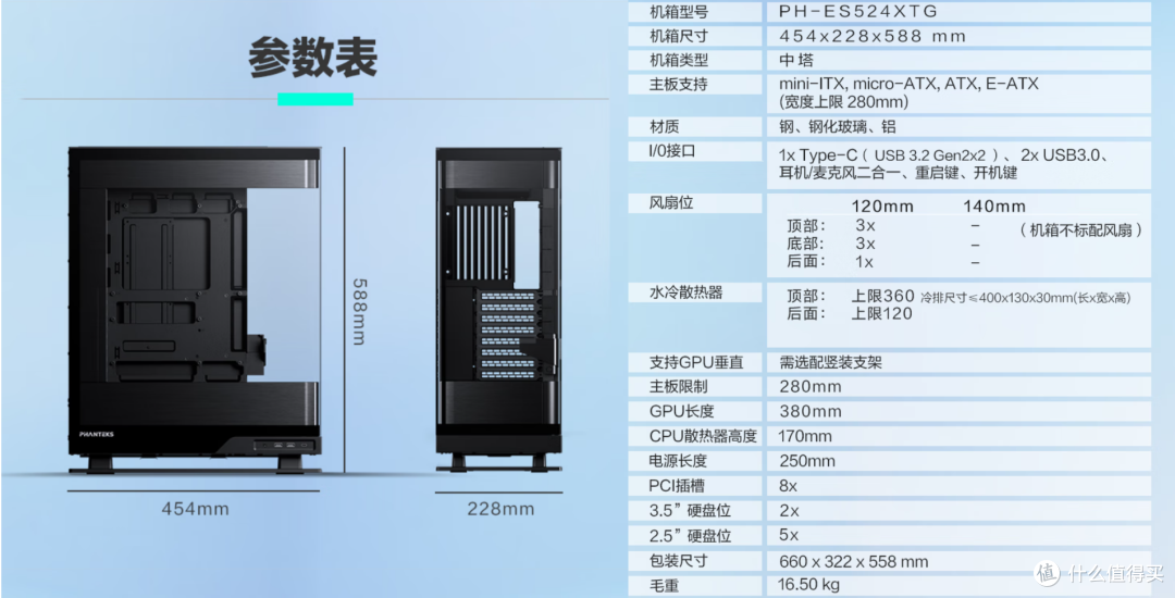 颜值就是正义,高透海景+显卡竖装!追风者 EVOLV X2装机分享