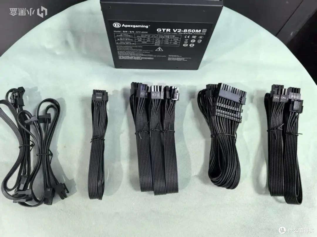 高端电源的性价比选择:艾湃电竞GTRV2 850MW 850W 白金牌全模组
