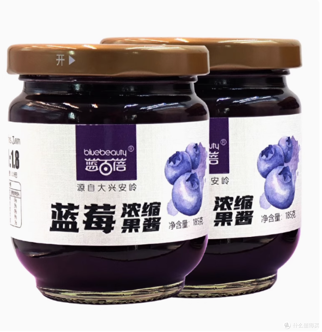 挖到宝了!蓝百蓓无添加蓝莓酱,一口爱上!