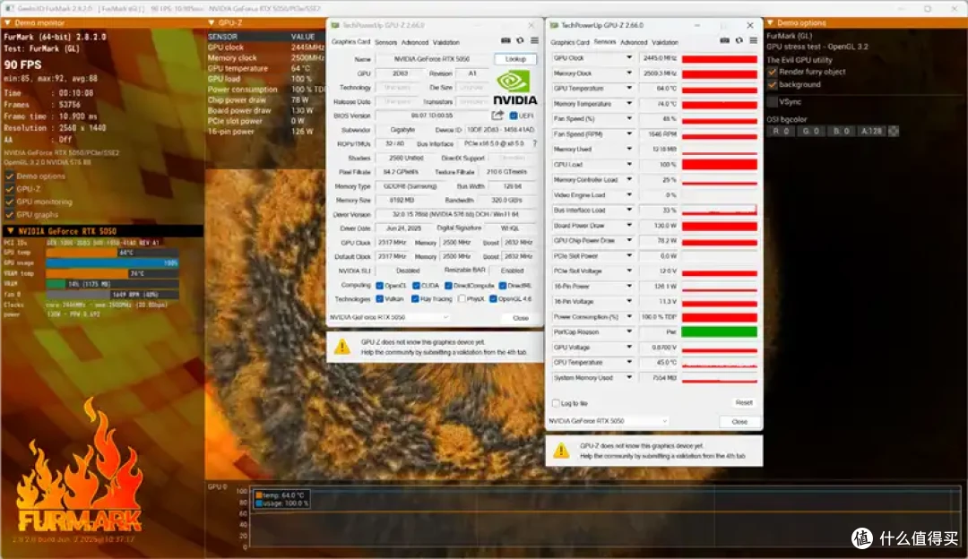 技嘉RTX 5050 GAMING OC显卡评测:升级DLSS 4的新版“RTX 4060”