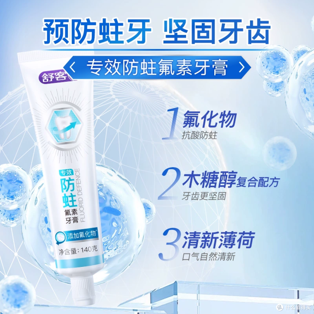 《25.9元买断冷光!舒客牙膏四支装拆箱》
