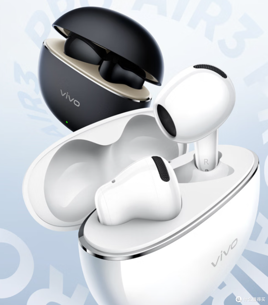 vivo TWS Air3 Pro 长续航版：半入耳式降噪新标杆，国补194元