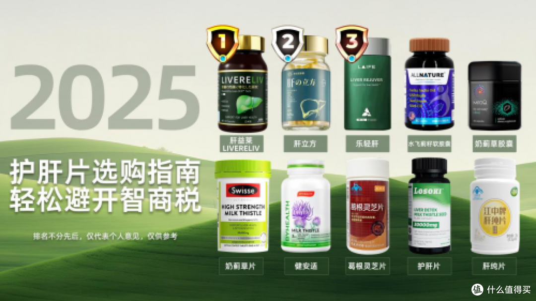 护肝片哪个牌子效果最好?2025十大护肝片品牌排行榜,第一名肝益莱
