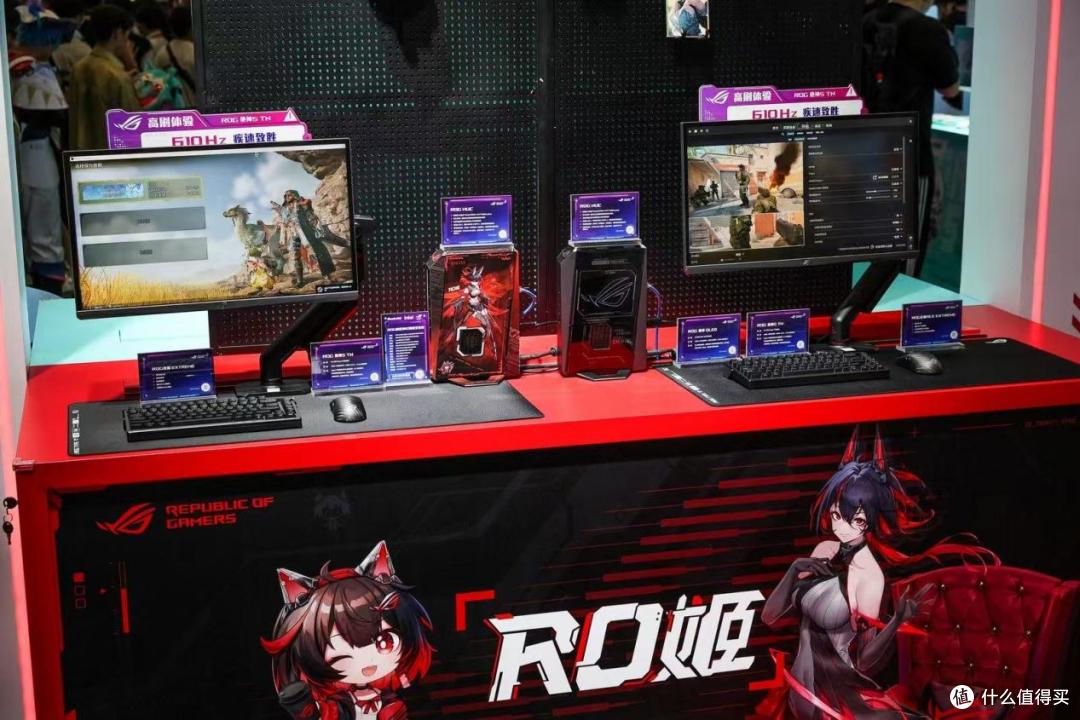 BW2025电竞狂欢,ROG显示器齐集一堂,带来极致游戏体验!