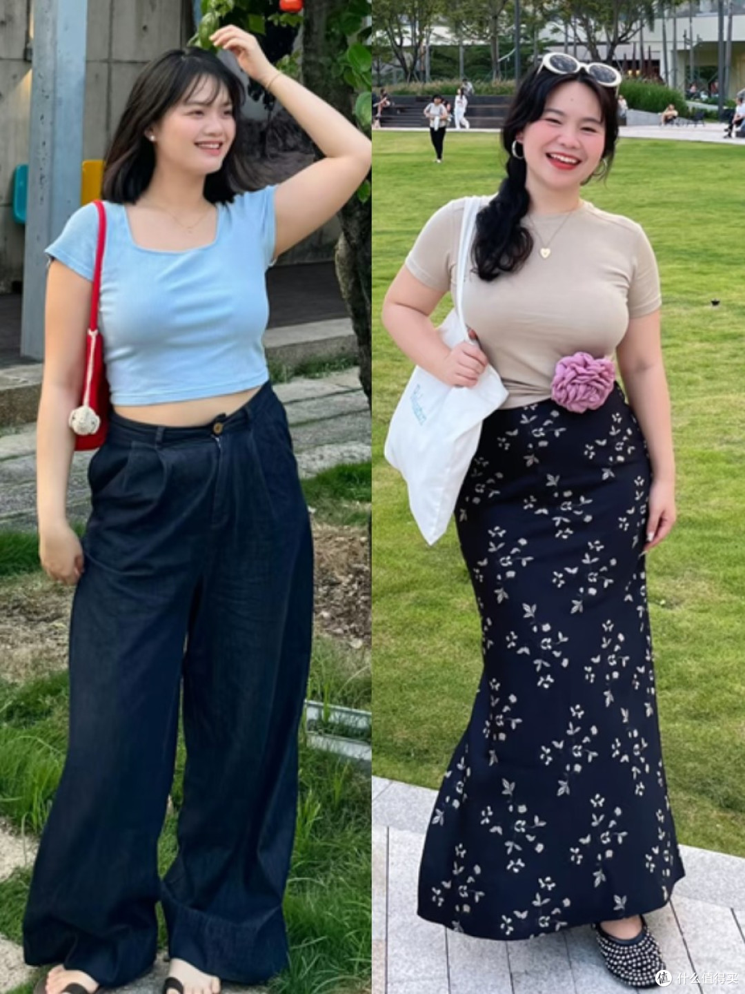 谁说胖子穿啥都丑?上海女生第一个不服!又胖又矮照样穿的惊艳