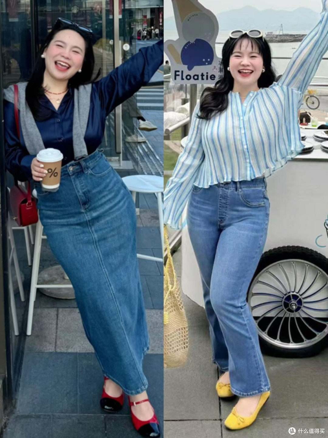 谁说胖子穿啥都丑?上海女生第一个不服!又胖又矮照样穿的惊艳