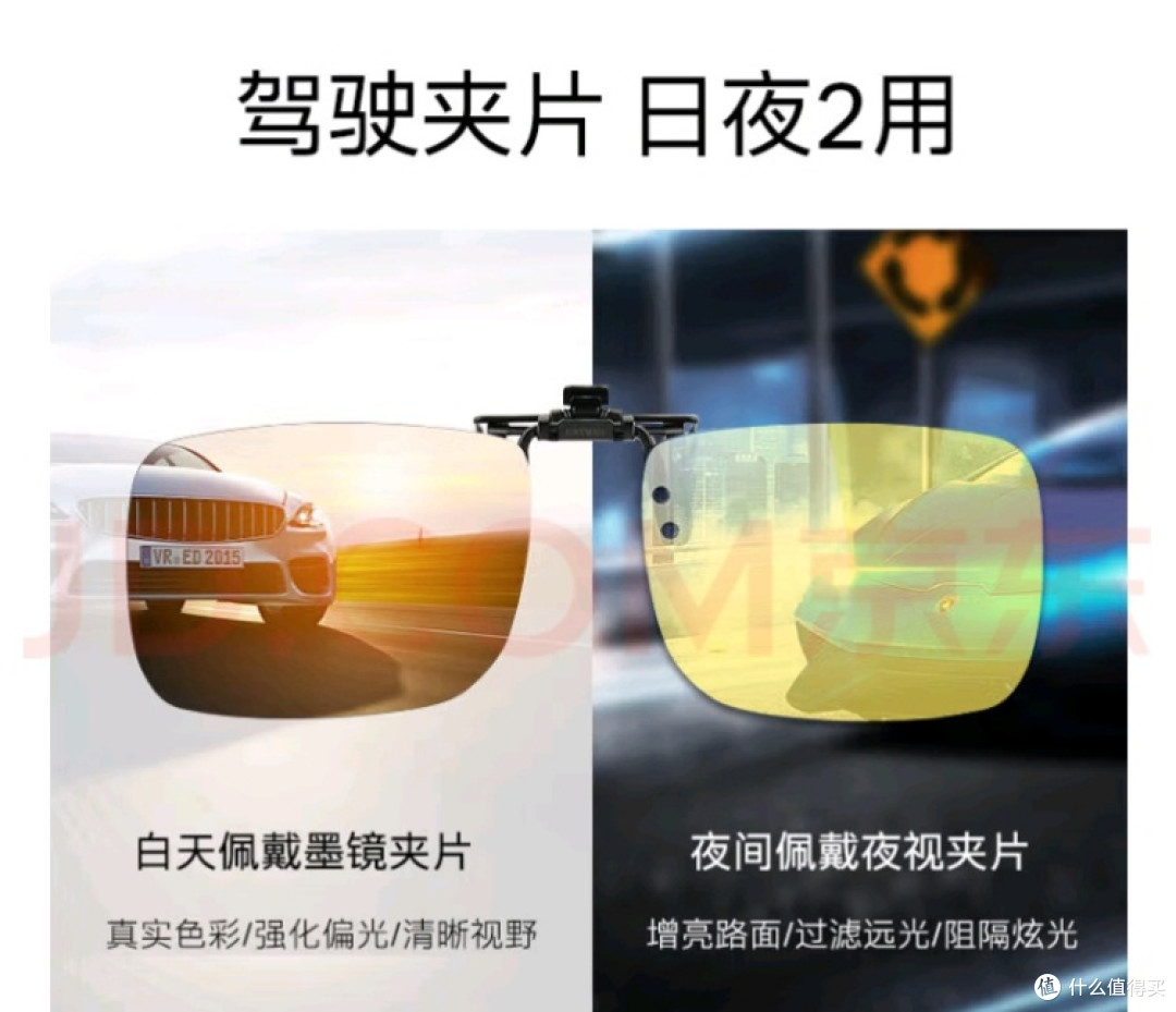 卡仕曼夹片:近视党开车的“日夜护目镜”