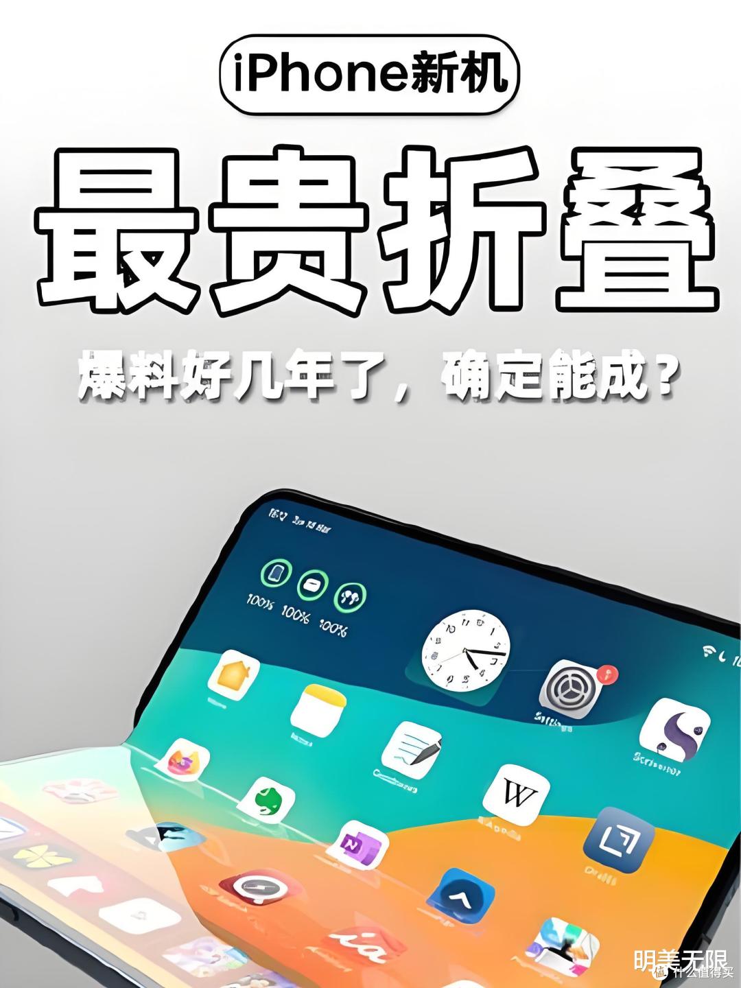 苹果的“终极王炸”:折叠屏iPhone,这一次真的要来了?