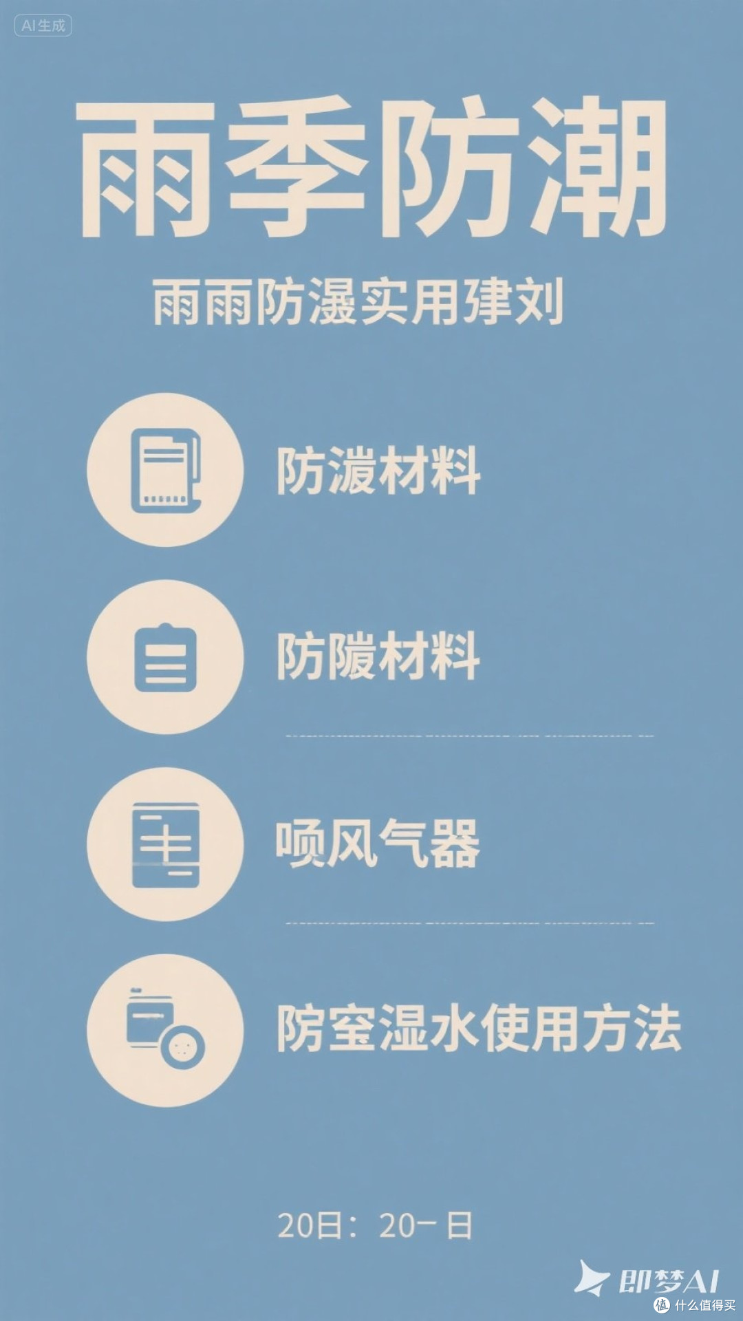 雨季防潮的实用建议