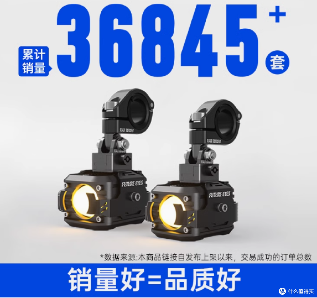 未来之眼旗舰店F150摩托车LED射灯:照亮骑士前行的璀璨之光