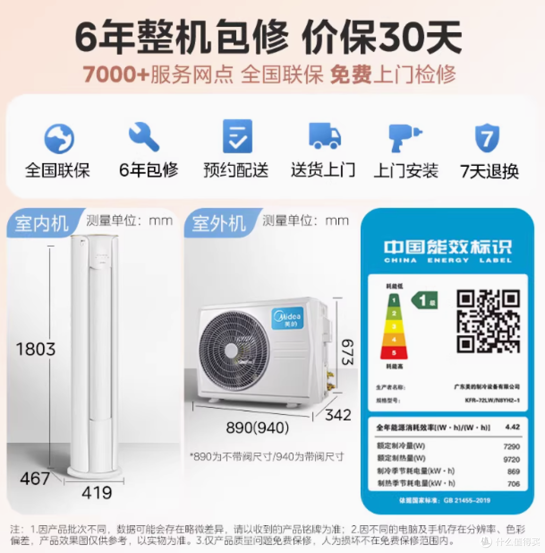 美的智行二代3匹空调：客厅的舒适守护者，品质生活的理想之选