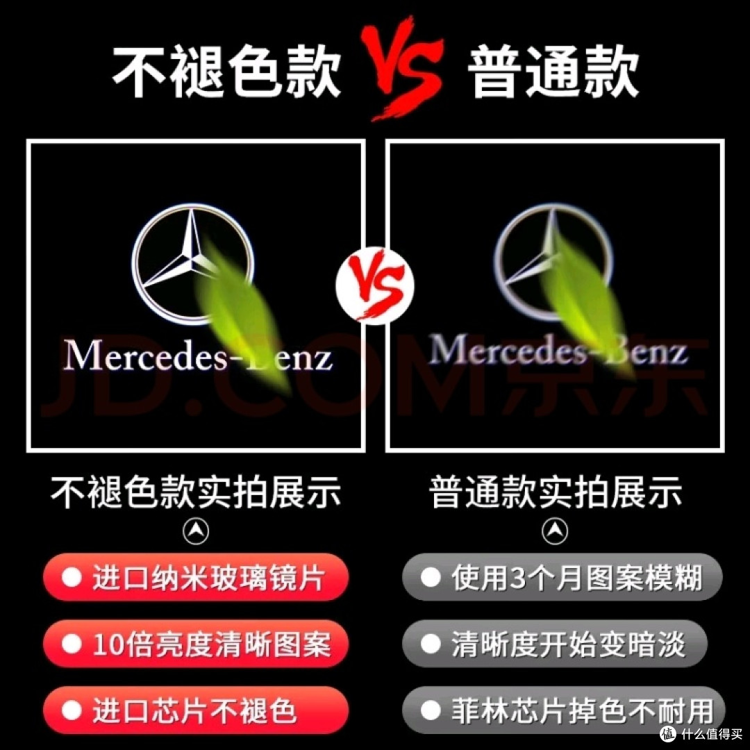 旧款C级车迎宾灯升级体验