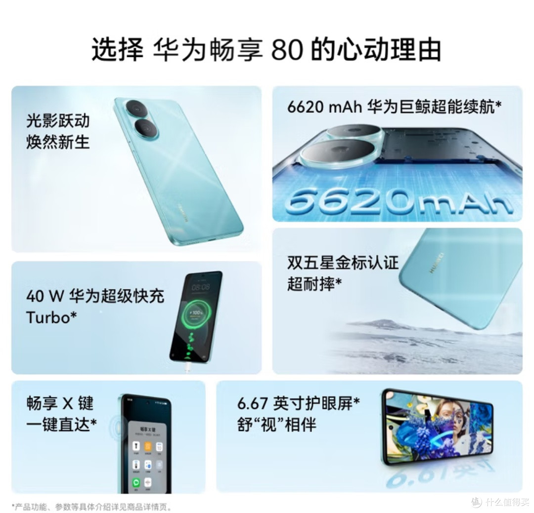华为畅享80:超能续航,耐摔先锋,鸿蒙智选!